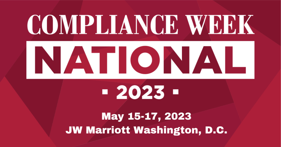 Join Me at Compliance Week 2023