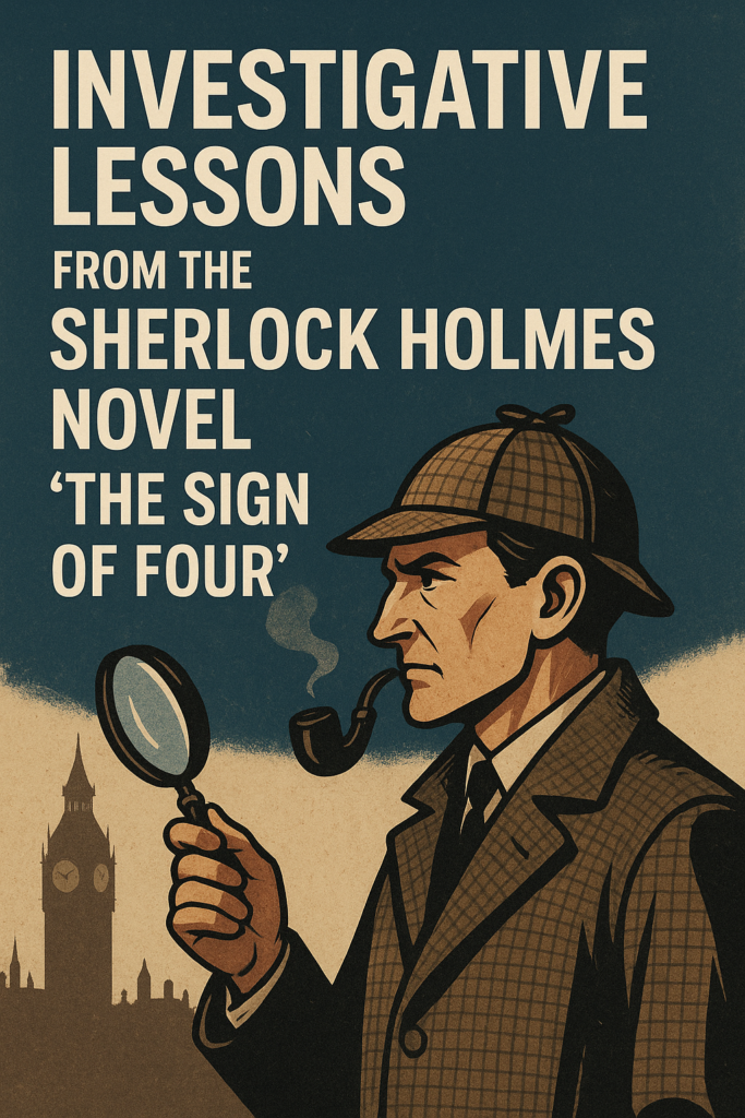 Sherlock Method Investigative Lessons from Sherlock Holmes: The Sign of Four ...