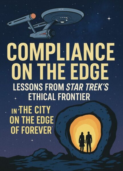 Compliance on the Edge: Lessons from Star Trek’s Ethical Frontier in City from the Edge of Forever