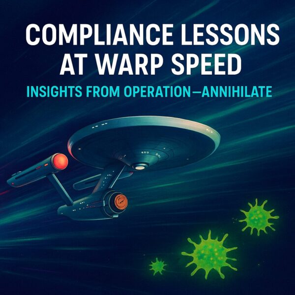 Compliance Lessons at Warp Speed: Insights from Operation – Annihilate