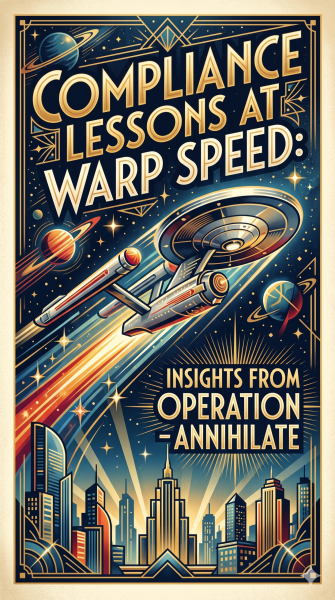 Compliance Lessons at Warp Speed: Insights from Operation: Annihilate!
