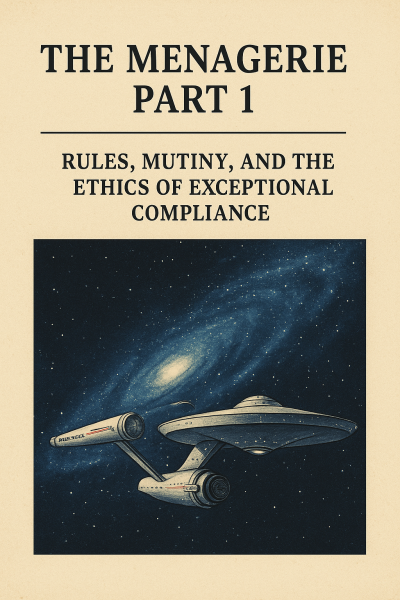 The Menagerie, Part 1 – Rules, Mutiny, and the Ethics of Exceptional Compliance