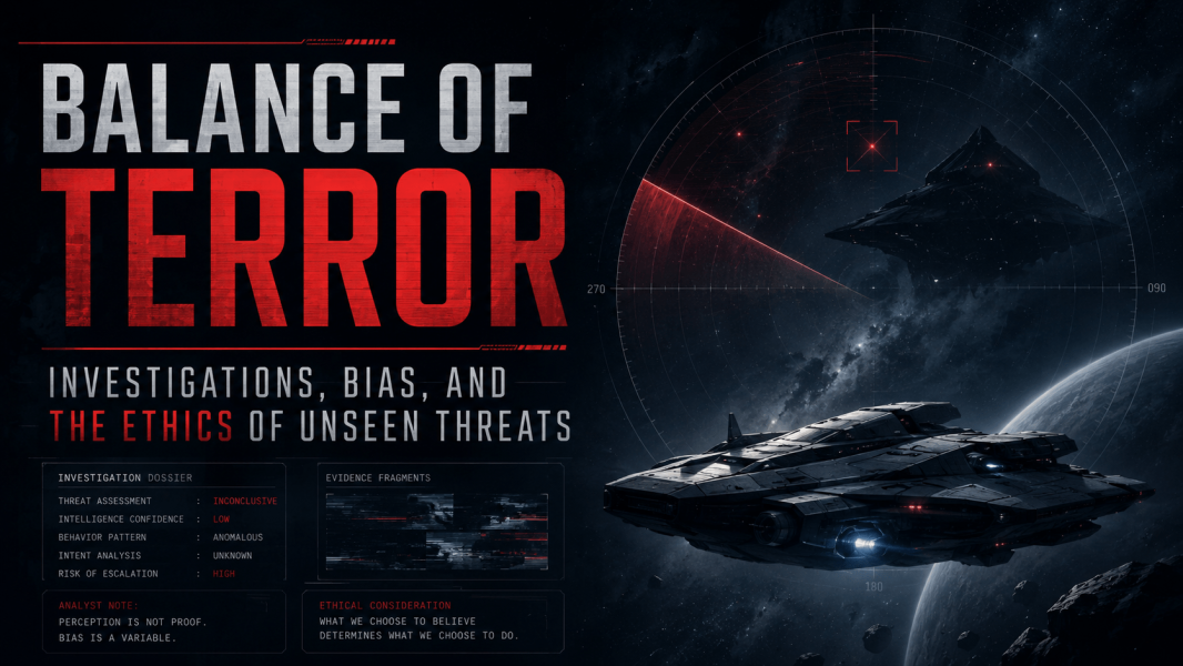 Balance of Terror: Investigations, Bias, and the Ethics of Unseen Threats