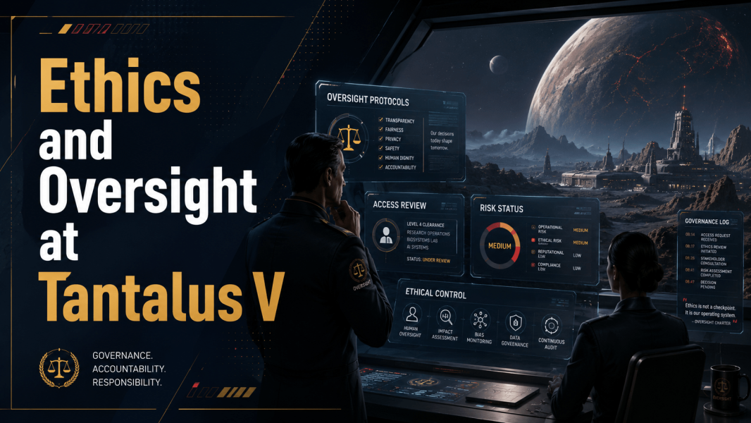 Dagger of the Mind: Ethics and Oversight at Tantalus V