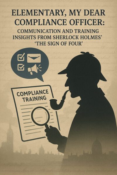 Elementary, My Dear Compliance Officer: Communication and Training Insights from Sherlock Holmes’ ‘The Sign of Four’