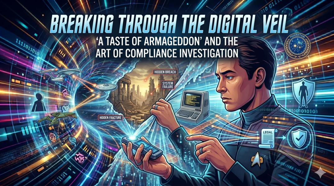Breaking Through the Digital Veil: ‘A Taste of Armageddon’ and the Art of Compliance Investigation