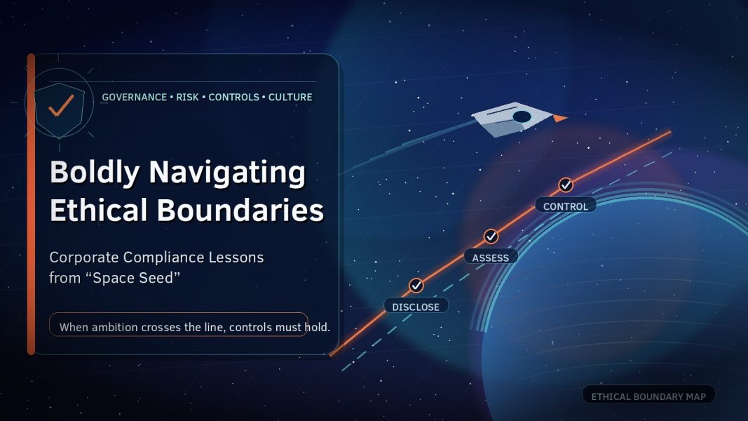 Boldly Navigating Ethical Boundaries: Corporate Compliance Lessons from “Space Seed”