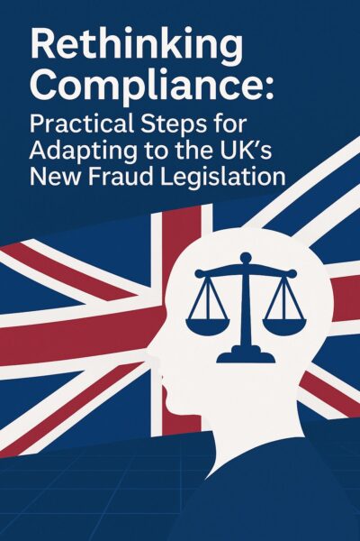 Rethinking Compliance: Practical Steps for Adapting to the UK’s New Failure to Prevent Fraud Legislation