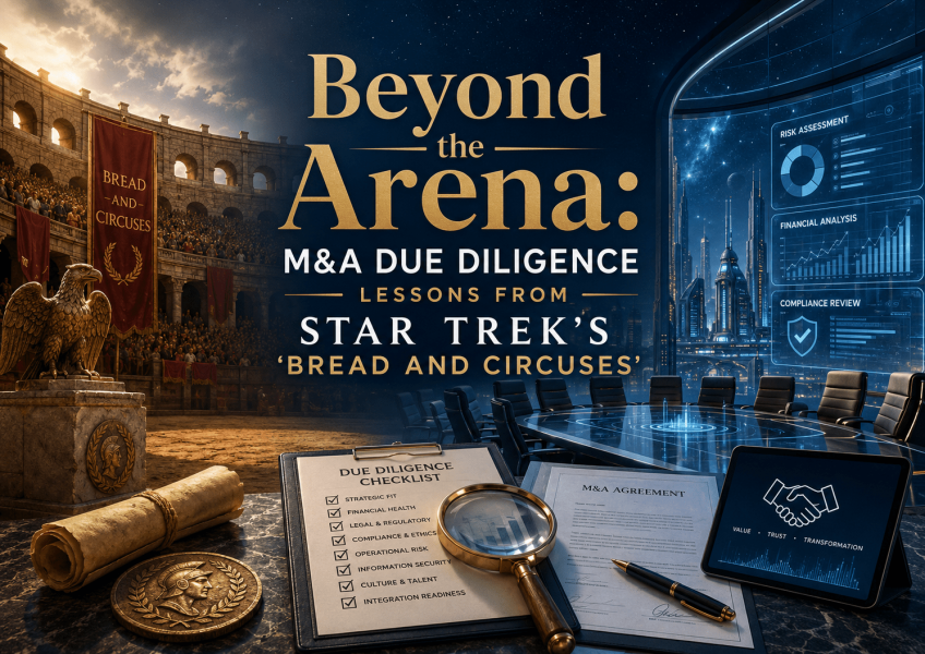 Beyond the Arena: M&A Due Diligence Lessons from Star Trek’s ‘Bread and Circuses’