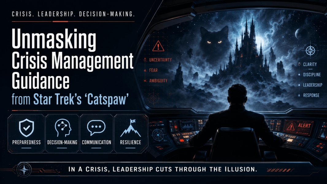 Unmasking Crisis Management Guidance from Star Trek’s ‘Catspaw’