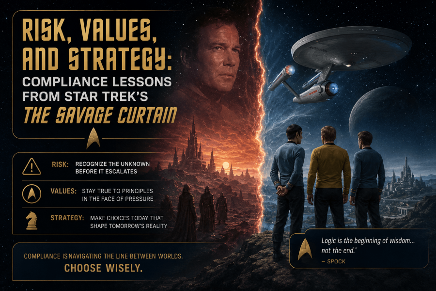Risk, Values, and Strategy: Compliance Lessons from Star Trek’s The Savage Curtain
