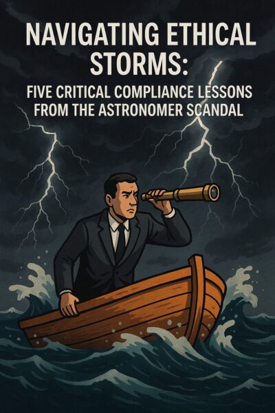 Navigating Ethical Storms: Five Critical Compliance Lessons from the Astronomer Scandal