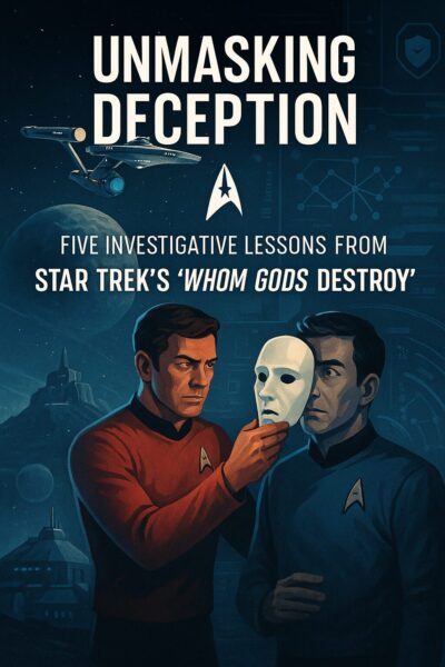Unmasking Deception: Five Investigative Lessons from Star Trek’s “Whom Gods Destroy”