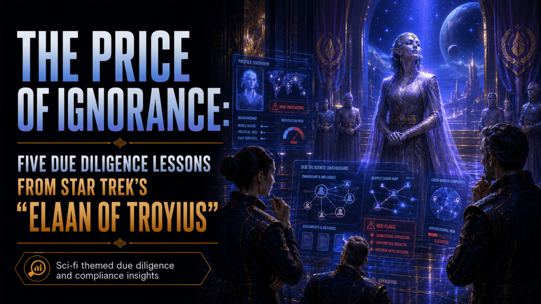The Price of Ignorance: Five Due Diligence Lessons from Star Trek’s “Elaan of Troyius”