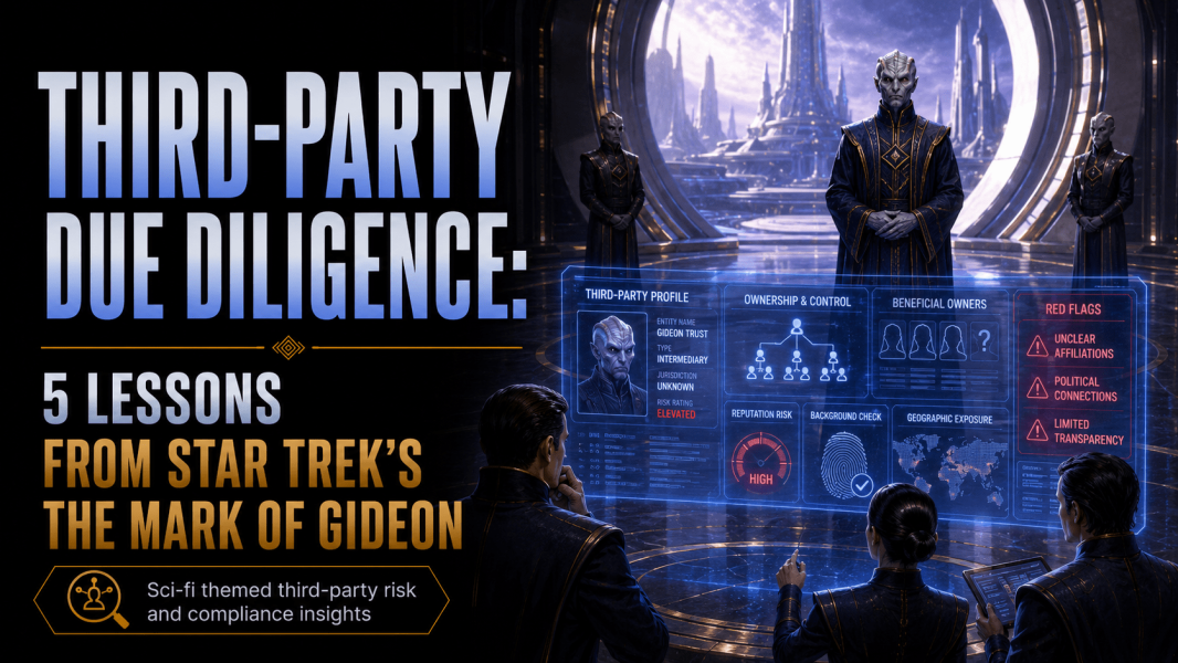 Third-Party Due Diligence: 5 Lessons from Star Trek’s The Mark of Gideon