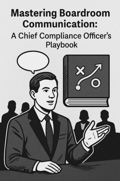 Board Week, Part 2: Mastering Boardroom Communication: A Chief Compliance Officer’s Playbook