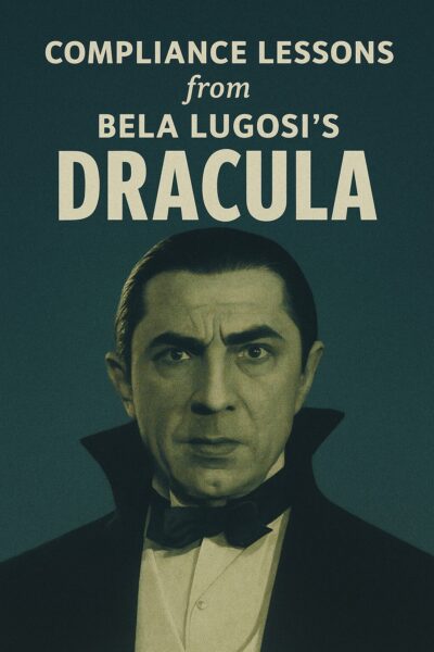 Compliance Lessons from Bela Lugosi’s Dracula