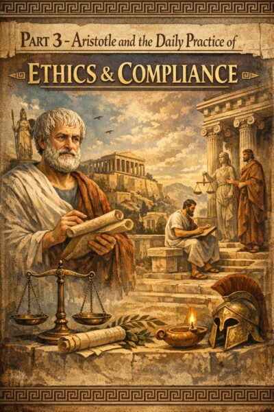 Greek Philosophers Week: Part 3 – Aristotle and the Daily Practice of Ethics & Compliance