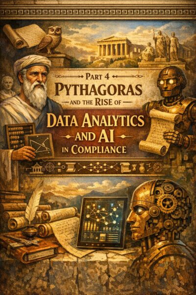 Greek Philosophers Week: Part 4 – Pythagoras and the Rise of Data Analytics and AI in Compliance