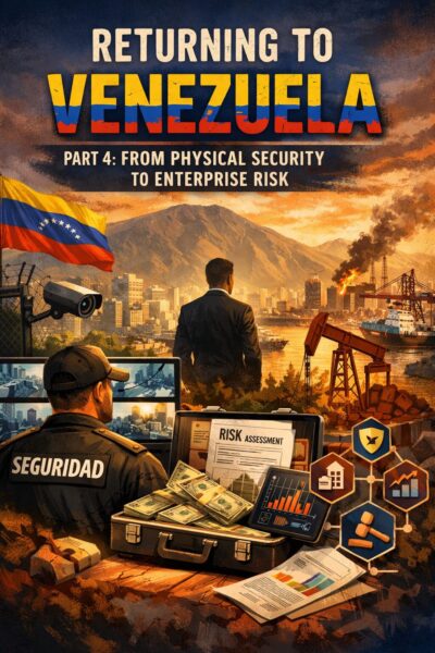 Returning to Venezuela: Part 4 – From Physical Security to Enterprise Risk