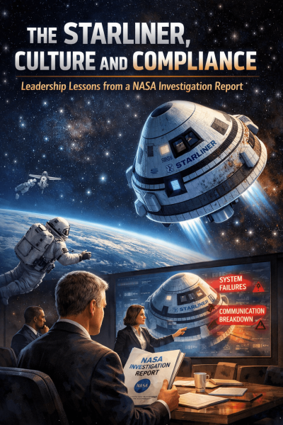 The Starliner, Culture and Compliance: Leadership Lessons from a NASA Investigation Report