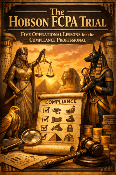 The Hobson FCPA Trial: Five Operational Lessons for the Compliance Professional