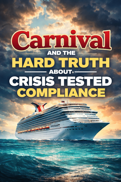 Aly McDevitt Week: Part 1 – Carnival and the Hard Truth About Crisis-Tested Compliance