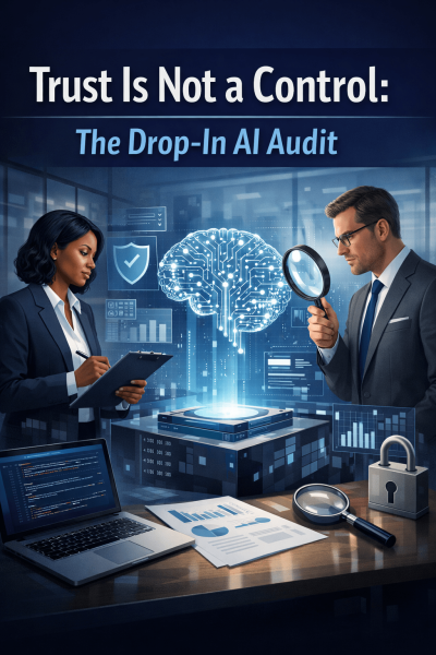 Trust Is Not a Control: The Drop-In AI Audit
