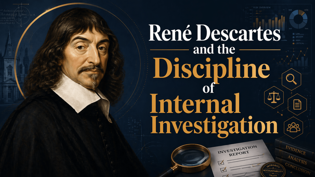 René Descartes and the Discipline of Internal Investigation
