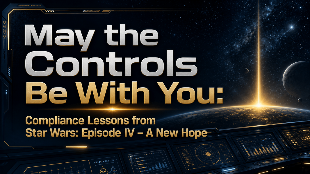 May the Controls Be With You: Compliance Lessons from Star Wars: Episode IV – A New Hope