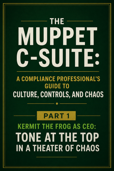 The Muppet C-Suite: A Compliance Professional’s Guide to Culture, Controls, and Chaos: Part 1 – Kermit the Frog as CEO: Tone at the Top in a Theater of Chaos