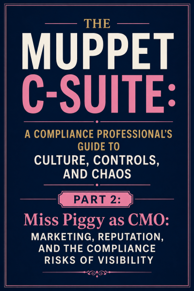 The Muppet C-Suite: A Compliance Professional’s Guide to Culture, Controls, and Chaos Part 2: Miss Piggy as CMO: Marketing, Reputation, and the Compliance Risks of Visibility