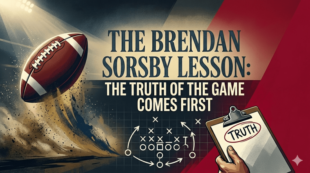 The Brendan Sorsby Lesson: The Truth of the Game Comes First