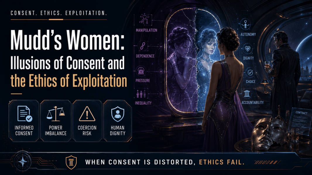 Mudd’s Women: Illusions of Consent and the Ethics of Exploitation