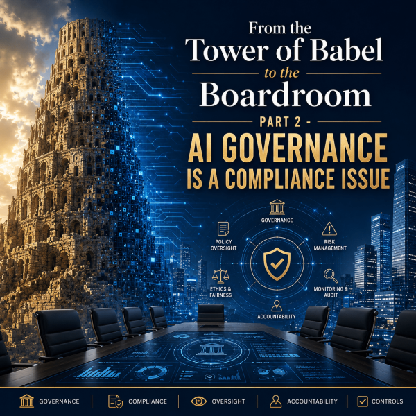From the Tower of Babel to the Boardroom: Part 2 – AI Governance Is a Compliance Issue