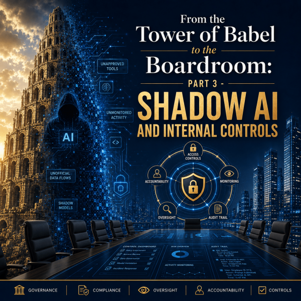 From the Tower of Babel to the Boardroom: Part 3 – Shadow AI and Internal Controls