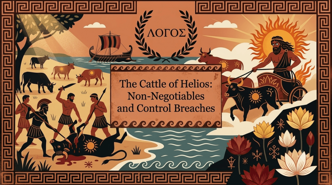 The Odyssey and Compliance, Part 4 – The Cattle of Helios: Non-Negotiables and Control Breaches