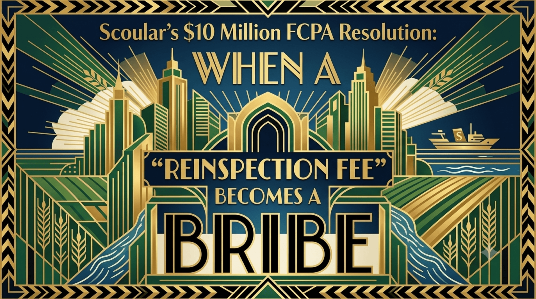 Scoular’s $10 Million FCPA Resolution: When a “Re-inspection Fee” Becomes a Bribe