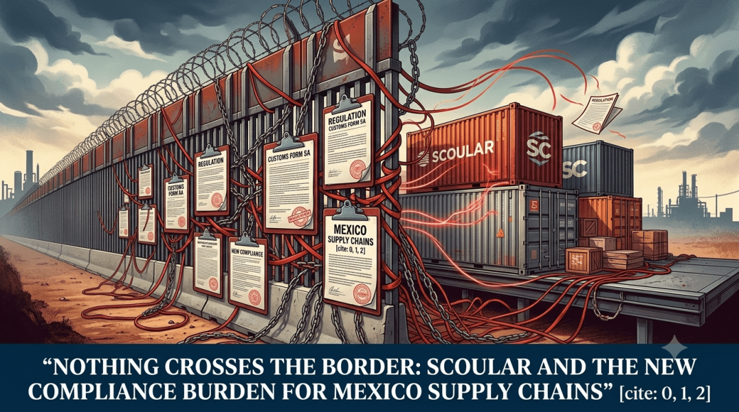 Nothing Crosses the Border: Scoular and the New Compliance Burden for Mexico Supply Chains