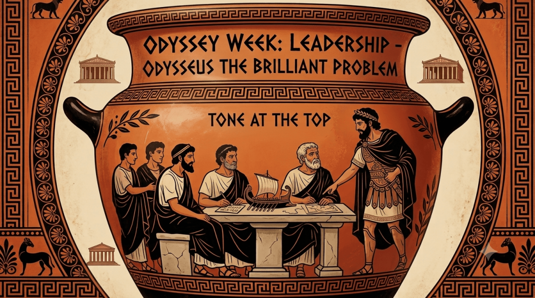 Odyssey Week: Leadership – Odysseus the Brilliant Problem: Tone at the Top