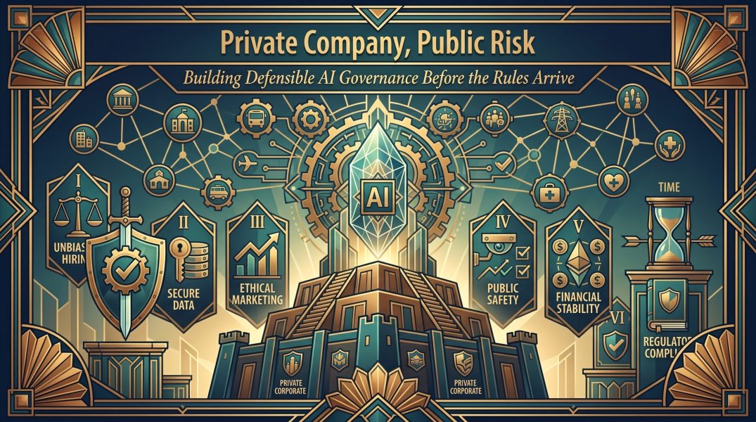Private Company, Public Risk: Building Defensible AI Governance Before the Rules Arrive