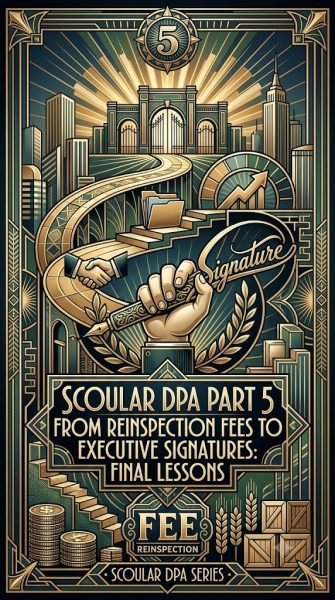 Scoular DPA Part 5: From Reinspection Fees to Executive Signatures: Final Lessons from Scoular