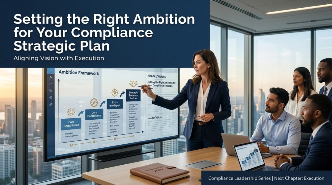 Setting the Right Ambition for Your Compliance Strategic Plan