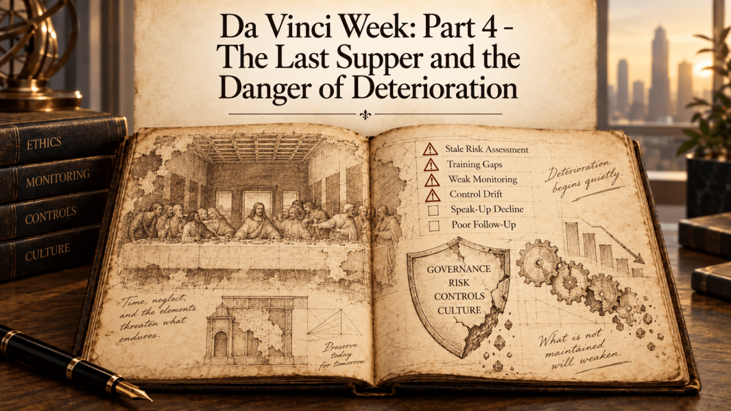 Da Vinci Week: Part 4 – The Last Supper and the Danger of Deterioration