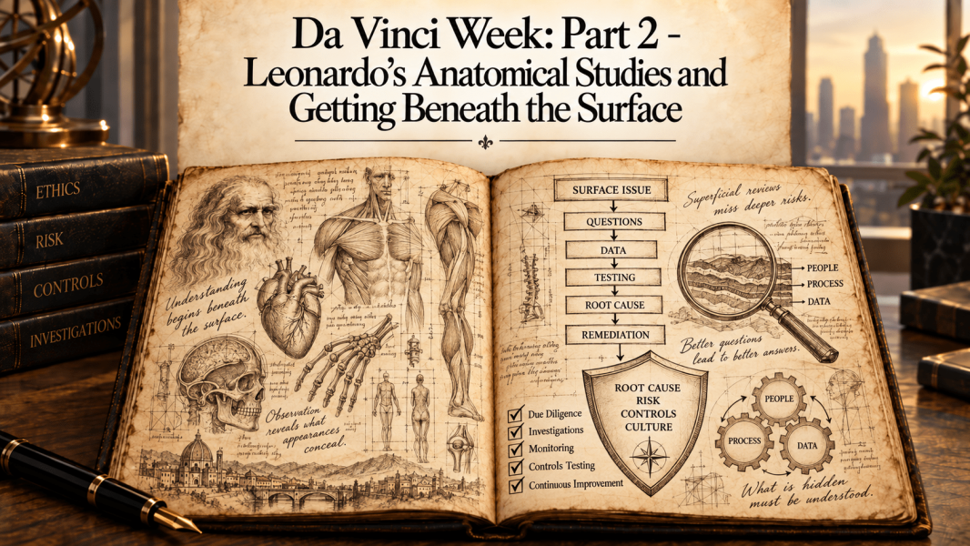 Da Vinci Week: Part 2 – Leonardo’s Anatomical Studies and Getting Beneath the Surface