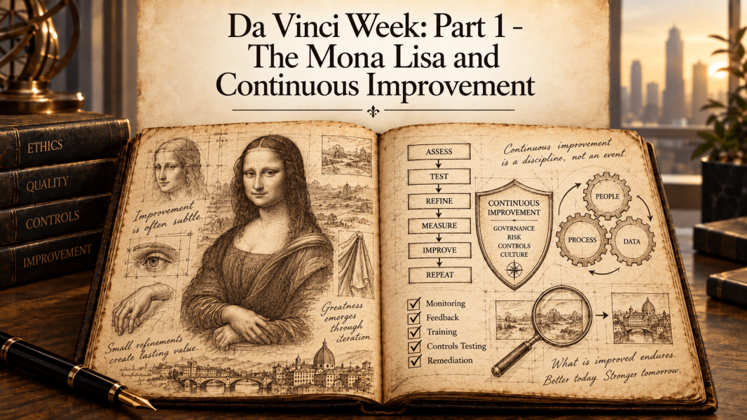 Da Vinci Week: Part 1 – The Mona Lisa and Continuous Improvement