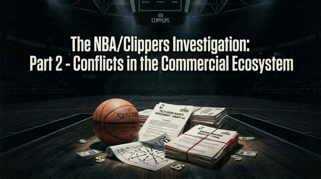 The NBA/Clippers Investigation: Part 2 – Conflicts in the Commercial Ecosystem