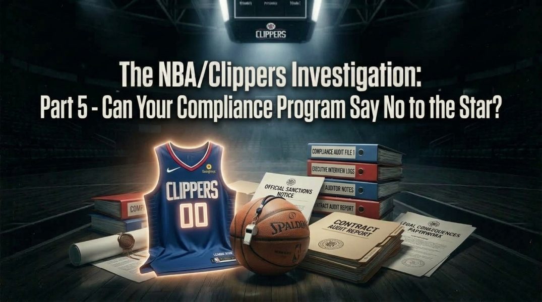The NBA/Clippers Investigation: Part 5 – Lessons for CCOs and Boards